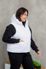 Жилетка Aksan 24.2416 46(L), 48(XL), 50(2XL) Колір білий - Зображення 2