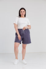 Жіночі шорти 23.2007 48(XL), 50(2XL), 52(3XL), колір графіт - Зображення 4