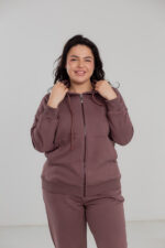 Костюм 23.2208 б Трикотаж петля, колір Кавовий, 48(XL), 50(ХХL), 52(3XL) - Зображення 4