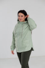 Жіноча вітровка 23.2211 50(2XL),52(3XL),54(4XL), колір оливковий - Зображення 2