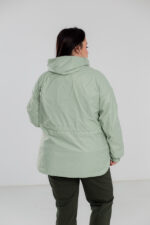 Жіноча вітровка 23.2211 50(2XL),52(3XL),54(4XL), колір оливковий - Зображення 3