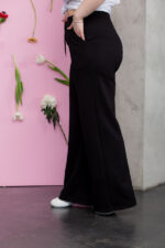 Жіночі штани 24.2261 48(XL), 50(2XL), 52(3XL), колір вугільно-чорний - Зображення 3