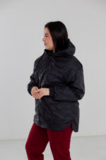Жіноча вітровка 23.2211 50(2XL),52(3XL),54(4XL), колір вугільно-чорний - Зображення 2