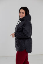 Жіноча вітровка 23.2211 50(2XL),52(3XL),54(4XL), колір вугільно-чорний - Зображення 4