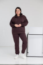 Костюм жіночий Aksan 24.2264 46(L),48(XL),50(2XL) колір темний шоколад