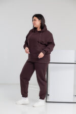 Костюм жіночий Aksan 24.2264 46(L),48(XL),50(2XL) колір темний шоколад - Зображення 2