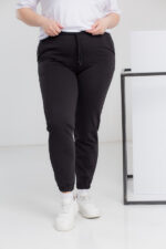 Жіночі штани 24.2266 50(2XL), 52(3XL), 54(4XL), 56(5XL), колір вугільно-чорний - Зображення 2