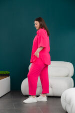Жіночий костюм 24.2327 48(Xl), 50(2XL), 52(3XL), колір малиновий - Зображення 2
