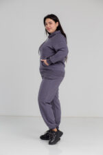 Костюм 23.2208 б Трикотаж петля, колір Графіт темний, 48(XL), 50(ХХL), 52(3XL) - Зображення 2