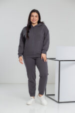 Жіночий костюм 24.2267 50(2XL), 52(3XL), 54(4XL), колір темно-сірий