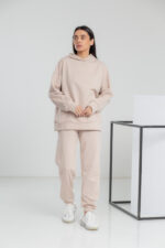 Жіночий костюм 24.2268 42(S), 44(M), 46(L), 48(XL), колір бежевий