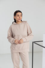 Жіночий костюм 24.2268 42(S), 44(M), 46(L), 48(XL), колір бежевий - Зображення 4