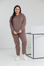 Жіночий костюм 24.2267 50(2XL), 52(3XL), 54(4XL), Колір Кавовий
