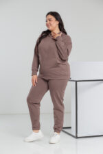 Жіночий костюм 24.2267 50(2XL), 52(3XL), 54(4XL), Колір Кавовий - Зображення 2