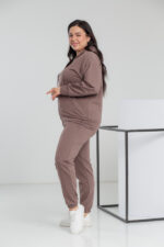Жіночий костюм 24.2267 50(2XL), 52(3XL), 54(4XL), колір світло-коричневий - Зображення 2