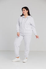 Жіночий костюм 23.2208 48(XL), 50(2Xl), 52(3XL), колір меланж - Зображення 2