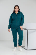 Костюм жіночий Aksan 23.2049 48(XL),50(2XL),52(3XL) колір темно - зелений