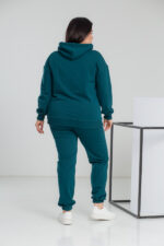 Костюм жіночий Aksan 23.2049 48(XL),50(2XL),52(3XL) колір темно - зелений - Зображення 3