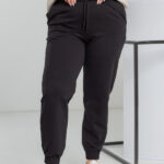 Hosen 20.493 Zweifaden-Strickstoff, Farbe Schwarz, 56(5XL), 58(6XL), 60(7XL)