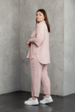 Жіночий костюм 24.2327 48(Xl), 50(2XL), 52(3XL), колір пудра - Зображення 2