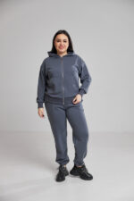 Костюм 25.2567 б Трикотаж петля, колір Графіт, 46(L), 48(XL), 50(ХХL) - Зображення 4