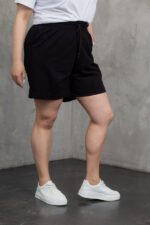 Шорти 24.2314 б Трикотаж двухнитка, колір Чорний, 48(XL), 50(ХХL), 52(3XL) - Зображення 2