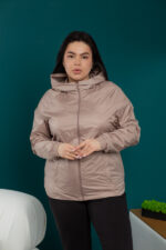 Вітровка 23.1901 б Плащівка Лаке, колір Капучіно, 50(ХХL), 52(3XL), 54(4XL)