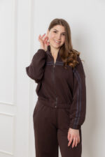 Костюм 25.2568 н Трикотаж петля, колір Темний шоколад, 40(XS), 42(S), 44(М) - Зображення 3
