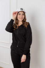 Костюм 25.2571 н Трикотаж двухнитка, колір Чорний, 40(XS), 42(S), 44(М) - Зображення 4