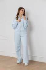 Костюм 25.2568 н Трикотаж петля, колір Небесний, 40(XS), 42(S), 44(М)
