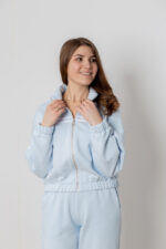 Костюм 25.2568 н Трикотаж петля, колір Небесний, 40(XS), 42(S), 44(М) - Зображення 4