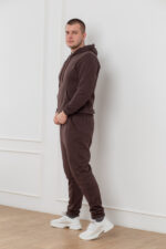 Костюм 25.2560 н Трикотаж петля, колір Темний шоколад, L, XL, М - Зображення 2