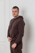Костюм 25.2560 н Трикотаж петля, колір Темний шоколад, L, XL, М - Зображення 4