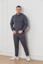 Костюм 25.2560 н Трикотаж петля, колір Графіт, L, XL, М