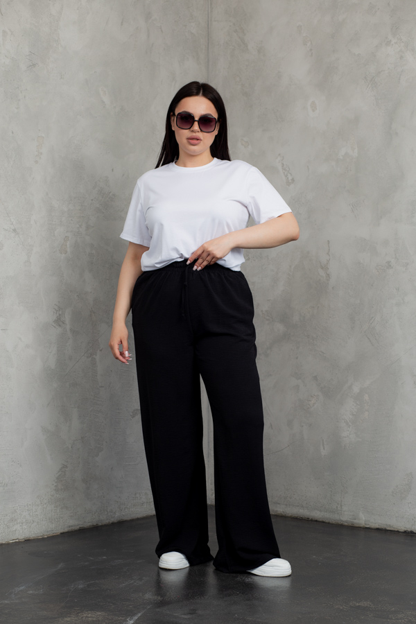 img_0174 Жіночі штани 24.2322 46(L), 48(XL), 50(2Xl) колір чорний - Зображення 1