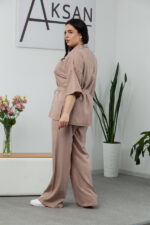 Set 25.2656 Leinen, Farbe Cappuccino, 48(XL), 50(XXL), 52(3XL) - Image 3