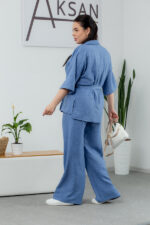 Set 25.2656 in, culoare Denim, 48(XL), 50(XXL), 52(3XL) - Image 3