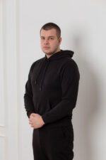 Костюм 25.2560 н Трикотаж петля, колір Чорний, L, XL, М - Зображення 4