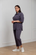 Жіночий костюм 24.2327 48(Xl), 50(2XL), 52(3XL), колір графіт - Зображення 2