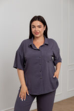 Жіночий костюм 24.2327 48(Xl), 50(2XL), 52(3XL), колір графіт - Зображення 4