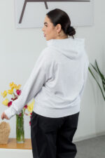 Кофта 25.2703 б Трикотаж двухнитка, колір Меланж, 48(XL), 50(ХХL), 52(3XL) - Зображення 3