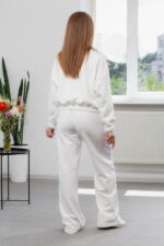 Костюм 25.2568 н Трикотаж петля, колір Молочний, 40(XS), 42(S), 44(М) - Зображення 3
