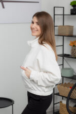Кофта 25.2601 н Трикотаж петля, колір Молочний, 40(XS) - 42(S), 44(М) - 46(L) - Зображення 2