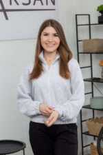 Кофта 25.2601 н Трикотаж петля, колір Меланж, 40(XS) - 42(S), 44(М) - 46(L)