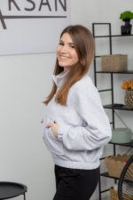 Кофта 25.2601 н Трикотаж петля, колір Меланж, 40(XS) - 42(S), 44(М) - 46(L) - Зображення 2