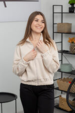 Кофта 25.2601 н Трикотаж петля, колір Кремовий, 40(XS) - 42(S), 44(М) - 46(L) - Зображення 4