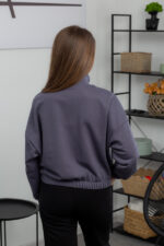 Кофта 25.2601 н Трикотаж петля, колір Графіт, 40(XS) - 42(S), 44(М) - 46(L) - Зображення 3