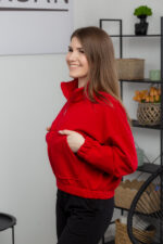 Кофта 25.2601 н Трикотаж петля, колір Червоний, 40(XS) - 42(S), 44(М) - 46(L) - Зображення 2