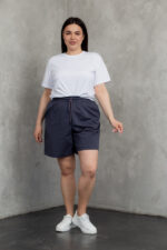 Шорти 24.2314 б Трикотаж двухнитка, колір Графіт, 48(XL), 50(ХХL), 52(3XL) - Зображення 4