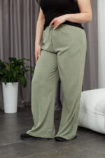 Штани 24.2322 б Американський креп, колір Фісташка, 46(L), 48(XL), 50(ХХL) - Зображення 2